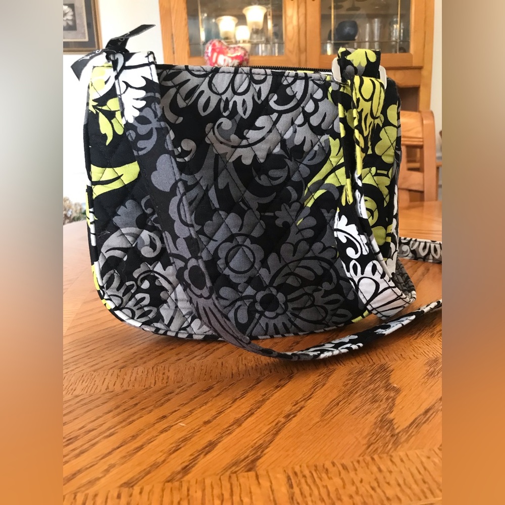Vera Bradley crossbody in Baroque pattern. - Picture 3 of 7
